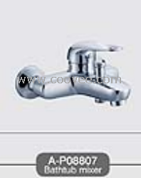 浴缸水龍頭/單把浴缸水龍頭