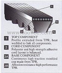 供應(yīng)以色列三角皮帶.VECTOR POWER動力三角帶