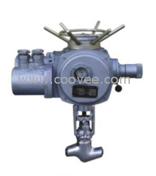 供應電動焊接截止閥J961