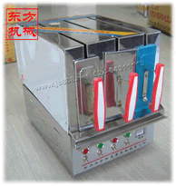 供應好幾排燒烤箱子