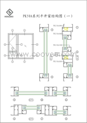 供应亨威PK50A系列平开窗