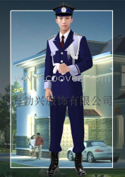 供应保安春秋服    保安押运服   保安工作服厂家   宾馆保安服   保安服勃兴厂家