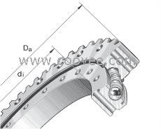 供应四点接触球转盘轴承（外齿式）