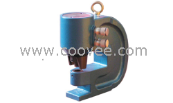 供應雙孔式油壓沖孔機