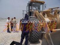 供應裝載機輪胎保護鏈