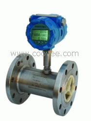 供應氣體渦輪流量計