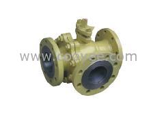 供應(yīng)三片式法蘭球閥