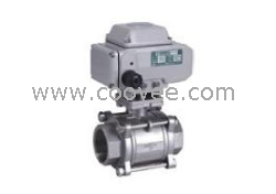 供應電動上裝式偏心半球球閥