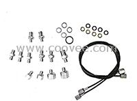 供應德魯克610-100引壓管和轉換接頭套件