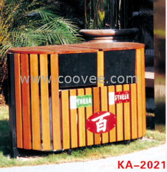供應二箱垃圾桶