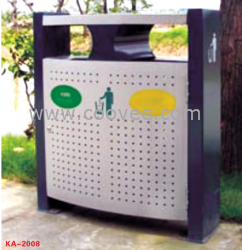 供應二箱垃圾桶