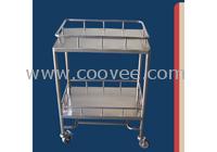 供應 不銹鋼雙層手推車RCS-0221