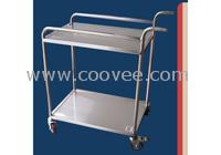 供應 不銹鋼雙層手推車RCS-0223