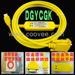 供應(yīng)鍍金接頭USB-PPI西門(mén)子PLC S7-200編程電纜