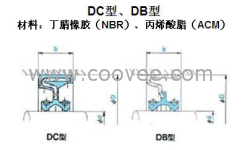 供應(yīng)DC型DB型油封