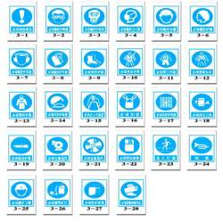 供应指令类标示牌