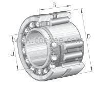 原装--双向推力轴承组件的滚针/角接触球轴承NKIB系列
