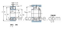 供應圓柱和圓錐孔22228 CC/W33 *球面滾子軸承