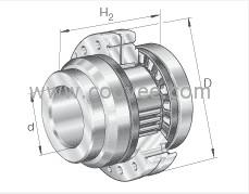 供应滚针/推力圆柱滚子轴承ZARF2575-L-TV