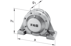 供应直立式轴承座单元 RASE40-FA164