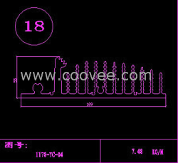 供應(yīng)18號路燈散熱器