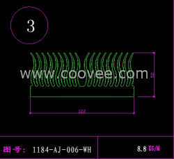 供應(yīng)3號(hào)梳子散熱器