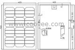 供应30W太阳能电池板