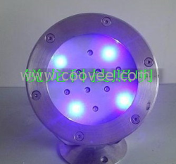 有不同顏色led水下燈4W 質優價廉