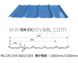 上海彩钢厂供应彩钢瓦1025彩钢瓦彩钢装