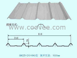 供應青島V840/860/900型彩鋼瓦