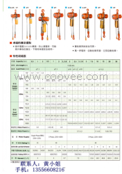 东莞深圳中山珠海供应台湾永升链条葫芦