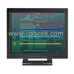 CCD打孔机冲孔机专用带四横线/十字刻度