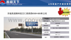 山东高速公路广告牌户外传媒