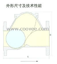 污水球式止回閥
