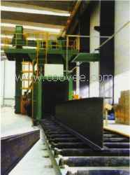 出售供應東海林產品H型鋼式拋丸機