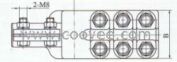 STL-3铜铝设备线夹(螺栓型)