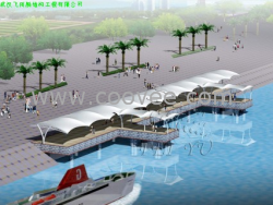 供應四川雅安學校看臺膜結構，湖北孝感站臺膜結構