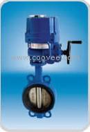 供應(yīng)電動(dòng)對(duì)夾蝶閥