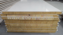 江蘇廠家彩鋼巖棉夾芯板，用于鋼結構，烤箱，廠房等