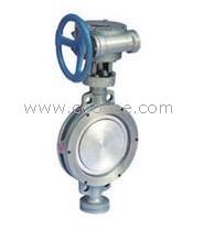 供應D71H手動對夾式蝶閥