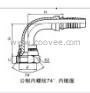 供應(yīng)H1103 系列編織軟管接頭