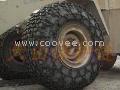 供應市場上常用ZL50裝載機輪胎保護鏈，輪胎式礦山車輪胎保護鏈