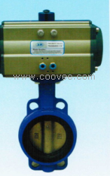 供應氣動對夾式軟密封蝶閥