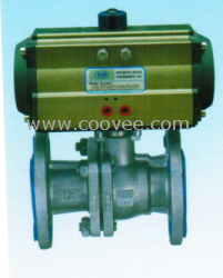 供應氣動法蘭式球閥