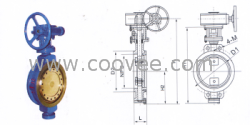 供应D373H对夹式金属硬密封蝶阀