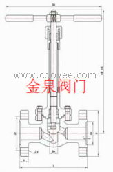 供應(yīng)低溫高壓截止閥DJ40Y