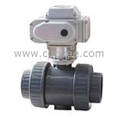 供應電動塑料球閥SLQ41