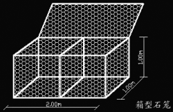 供应80mm*100mm石笼网箱/格宾网