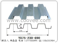 提供开口楼承板YX75-230-690，另有更多型号