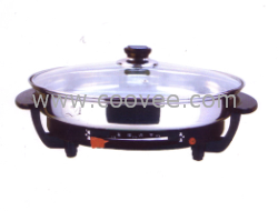 山東宜中實業,30電煎鍋,山東無油煙電煎鍋